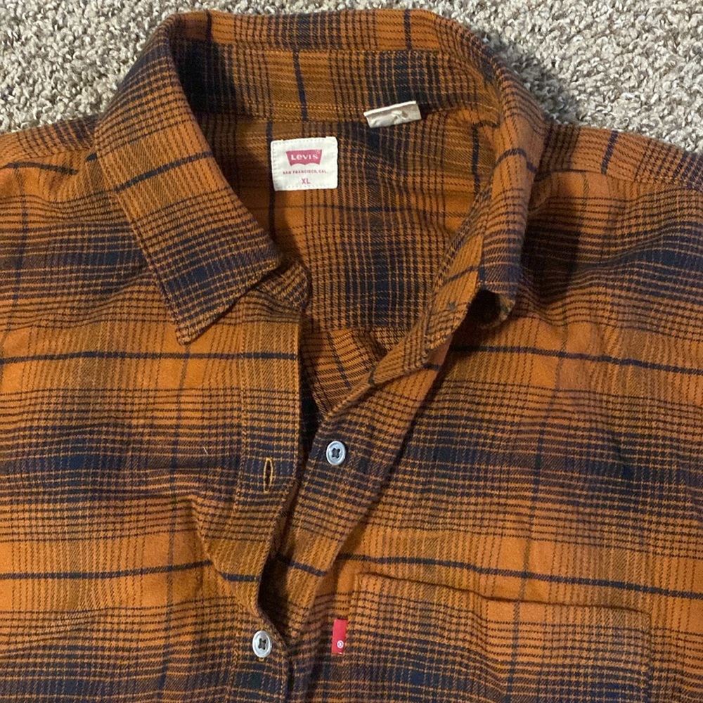 Levi’s Long sleeve button up Fleece - Picture 2 of 4